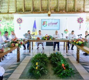 Reunión de gobernadores de Jalisco y Nayarit.